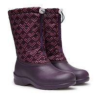 Сапоги женские, мод.321/05 (вязка сливовая/т.сливовый, Асс 1 (37/1,38/1,39/1,40/1,41/1), 5 пар)