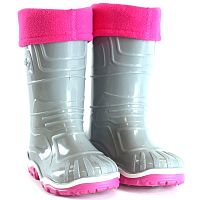 Сапоги детские, мод.230/02 УФ (св.серый, р.31, 12 пар)