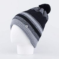 07711419-44 Шапка детская сер-чер 54-56