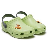 Сабо детские, мод.601/01 М (фисташковый/серый, Асс 1 (27/1,28/1,29/1,30/1,31/1,32/1,33/1,34/1), 8 пар)