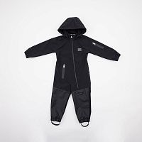 07769001-40 Комбинезон утепленный (бесподкладочный) детский, черный р.122