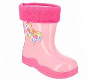 Сапоги детские ПВХ-съёмный чулок