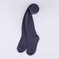 07779006-40 Колготки детские хлопок т серый р.80-86
