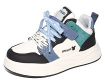 Детские полуботинки, застёжка-велькро/шнурки