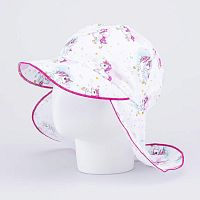 07811721-40 Панама удлиненная для девочки цветной 48-50