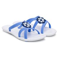 Пантолеты девичьи, мод.954 (белый/н.голубой, Асс 1 (30/2,31/2,32/2,33/2,34/2,35/2), 12 пар)