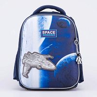 02704327-40 Рюкзак школьный син-гол выс.35 см.