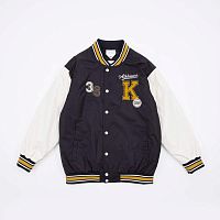 07757053-41 Куртка детская чер-беж р.134