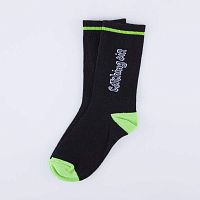 07742215-40 Носки детские чер-зел р.14