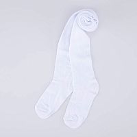 07832923-40 Колготки детские ажурные белый р.134-140