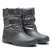 Сапожки женские, мод.327/01 (голограмма серебро/серый, Асс 1 (37/1,38/1,39/1,40/1,41/1), 5 пар)