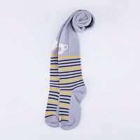 07779001-40 Колготки детские хлопок сер-жел р.86-92