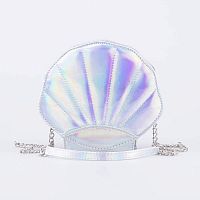 02802354-40 Сумка детская серебрист. выс. 15 см