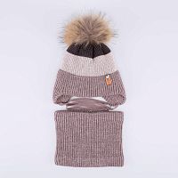 07704013-40 Шапка с аксессуаром разноцветный 50-52