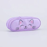 06805030-40 Пенал школьный розовый выс.23 см.