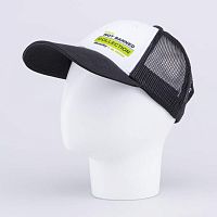 07711780-41 Бейсболка с сеткой для мальчика черный 54-56