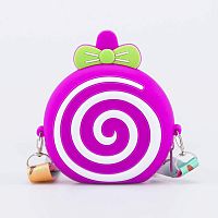 02802357-40 Сумка детская бел-фио выс. 12 см