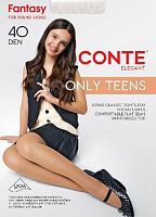 07832942-40 Колготки детские, ONLY TEENS, черный р.152-158