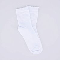 07842998-40 Носки детские хлопковые белый сетка р.18