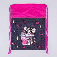 02808223-40 Мешок для обуви черный выс.45 см