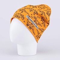 07711954-42 Шапка детская горчичный 52-54