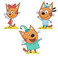 012000 Набор фигурок " Три кота" (на полки) Без характеристики