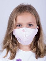 МЗ20-03342490 Текстильная маска (для девочки) цветной детский