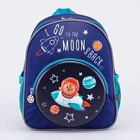 02710332-40 Рюкзак детский синий выс. 30,5 см