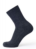 9SMWMRU-041 Термоноски мужские NORVEG серии Soft Merino Wool, т.серый р.39-41