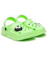 Сабо детские, мод.630 (лаймовый, Асс 2 (29/1,30/1,31/1,32/1,33/1,34/1,35/1,36/1), 8 пар)