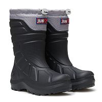 Сапоги детские "JUNIOR" (34-36), мод.2601 (т.серый/т.серый, р.34, 6 пар)