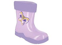 Сапоги детские ПВХ-съёмный чулок