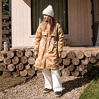 07806003-40 Плащ детский, бежевый р.152