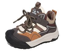 Детские полуботинки, застёжка-велькро/шнурки