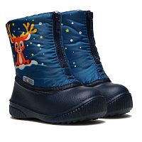 Сапожки детские, мод.566/01 (олененок/т.синий, Асс 1 (21/2,22/2,23/2,24/2,25/2,26/2), 12 пар)