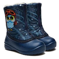 Сапожки детские, мод.566/01 (сова пилот синий/т.синий, Асс 1 (21/2,22/2,23/2,24/2,25/2,26/2), 12 пар)