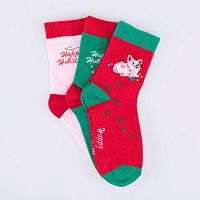 07742159-40 Комплект носков кра-зел р.20