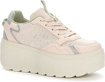 Полуботинки женские текстиль/Микрополитекс (иск.кожа)