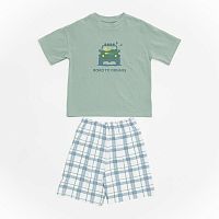 07756041-40 Пижама детская "Мечтатель", зеленый р.128-134