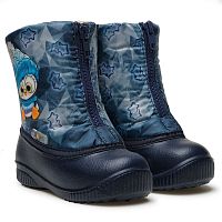 Сапожки детские, мод.566/01 (пингвиненок синий/т.синий, Асс 1 (21/2,22/2,23/2,24/2,25/2,26/2), 12 пар)