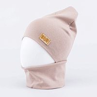 07804001-40 Комплект детский шапка+снуд бежевый 50-52