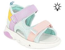 Туфли детские летние со светодиодами