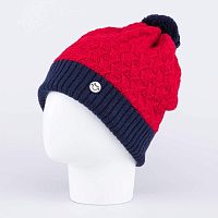 07711397-40 Шапка детская кра-син 50-52