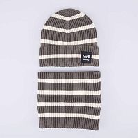 07704001-40 Шапка с аксессуаром зел-бел 48-50