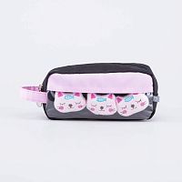 06805034-40 Пенал школьный чер-роз выс. 18 см