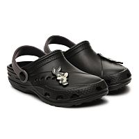 Сабо детские, мод.601/01 М (т.серый/пепельный, Асс 1 (27/1,28/1,29/1,30/1,31/1,32/1,33/1,34/1), 8 пар)