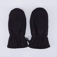 07721156-02 Варежки детские черный 2-3 года