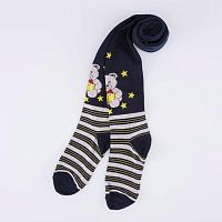 07732907-40 Колготки детские хлопковые синий р.122-128
