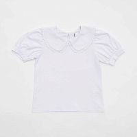 07867013-60 Блузка трикотажная белый р.140