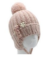 07811346-40 Шапка для девочки розовый 48-50